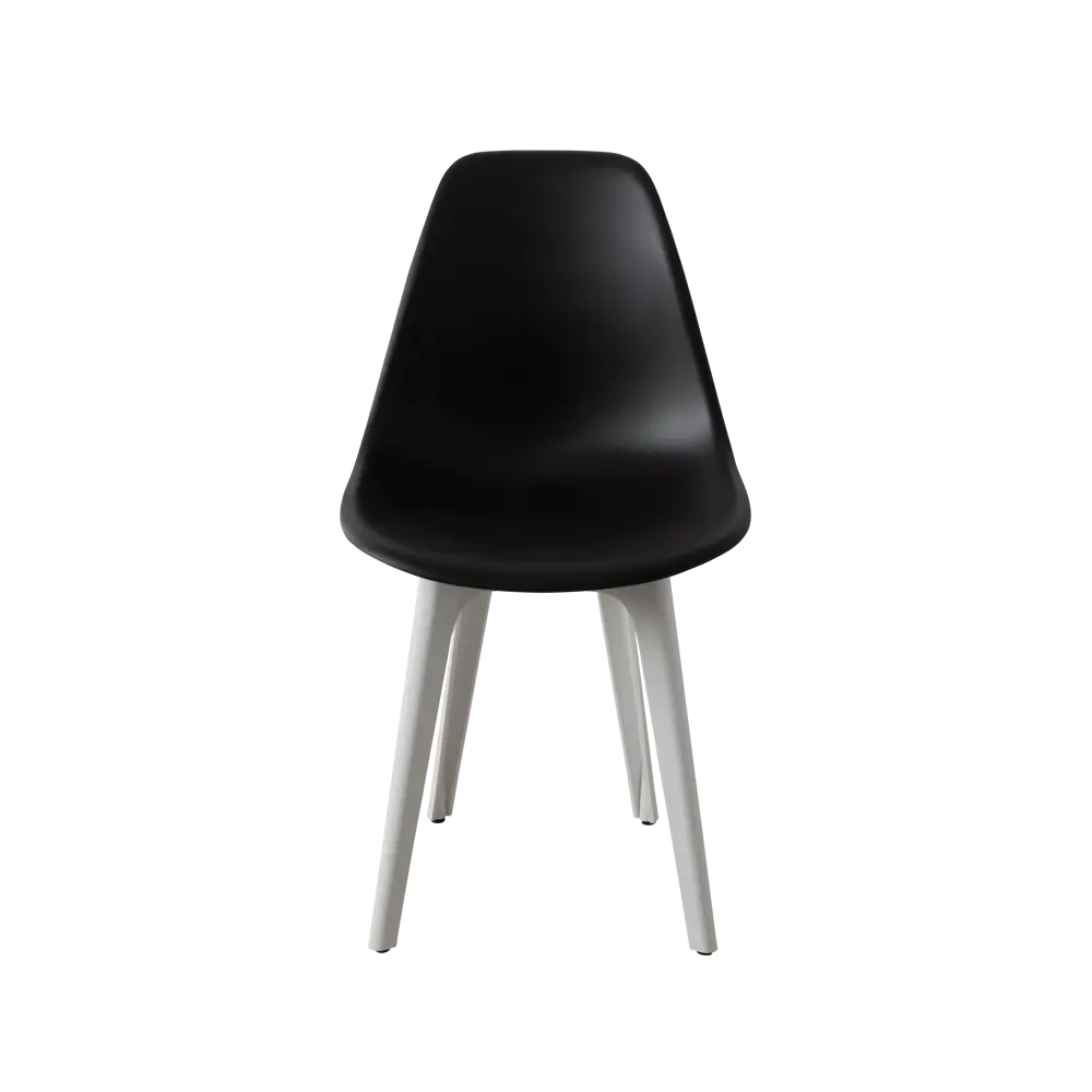 Фото 4 Стул Derstuhl Plast white DSL044.110.4 45x82x46 см полипропилен цвет черный Фото 4 Стул Derstuhl Plast white DSL044.110.4 45x82x46 см полипропилен цвет черный