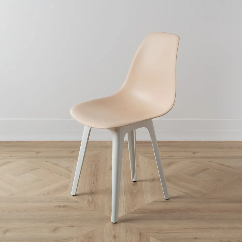Фото 7 Стул Derstuhl Plast white DSL044.114.2 45x82x46 см полипропилен цвет бежевый Фото 7 Стул Derstuhl Plast white DSL044.114.2 45x82x46 см полипропилен цвет бежевый