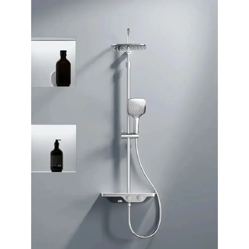 Фото 5 Душевая система Damixa Base 975730000 3 режимная цвет хром