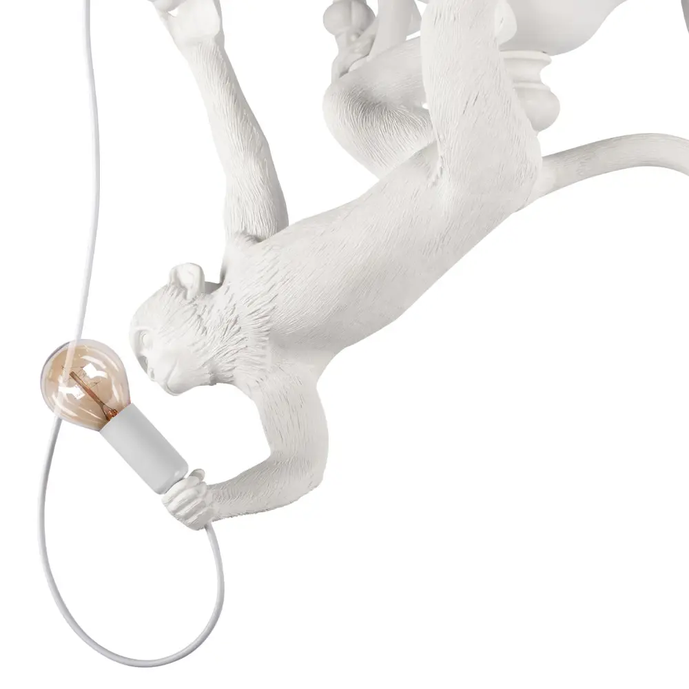 Фото 9 Светильник подвесной Loft It Monkey 10314 white 5 ламп 15 м² цвет белый