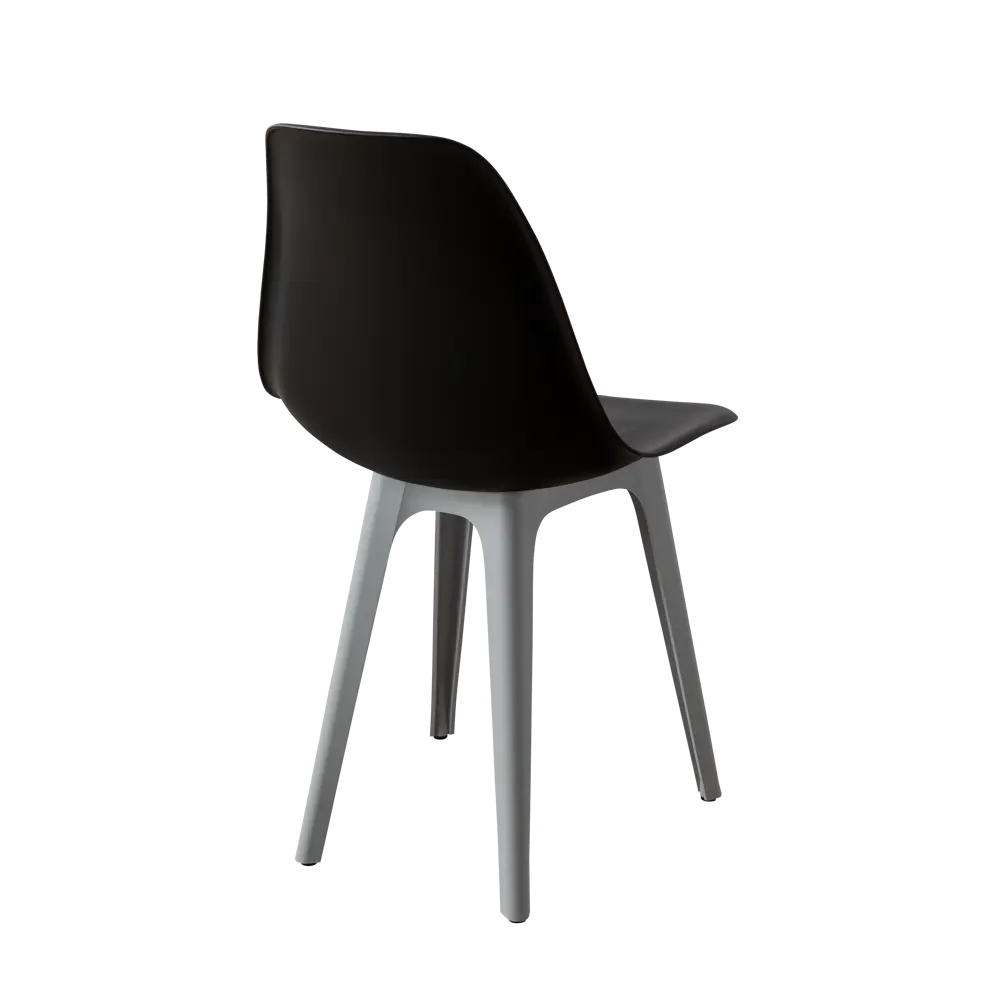 Фото 6 Стул Derstuhl Plast grey DSL044.210.2 45x82x46 см полипропилен цвет черный Фото 6 Стул Derstuhl Plast grey DSL044.210.2 45x82x46 см полипропилен цвет черный