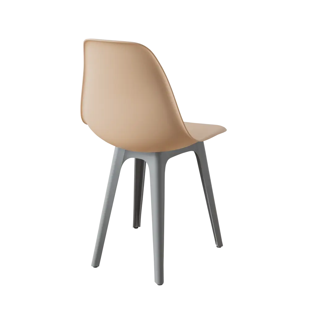 Фото 6 Стул Derstuhl Plast grey DSL044.214.2 45x82x46 см полипропилен цвет бежевый Фото 6 Стул Derstuhl Plast grey DSL044.214.2 45x82x46 см полипропилен цвет бежевый