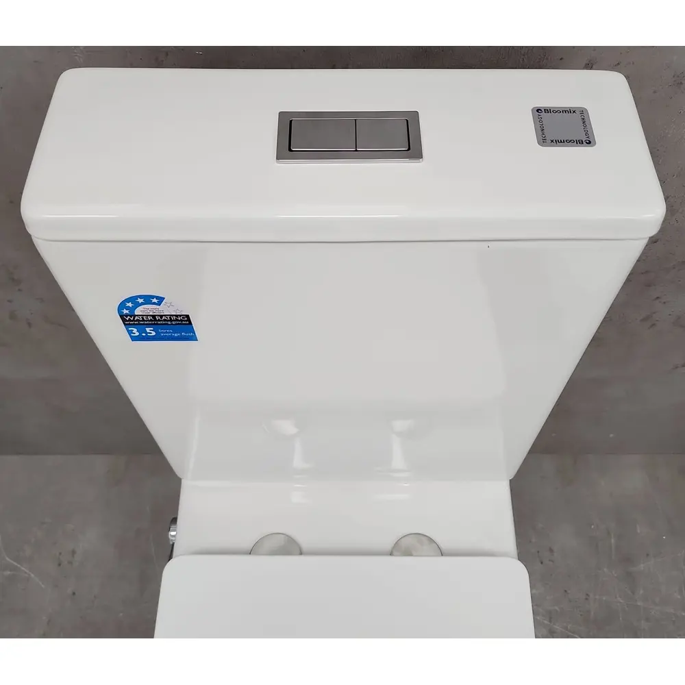 Фото 14 Унитаз-компакт Bloomix X-Cube AD3003RSB/UF1 Ceramic+ безободковый с функцией биде и смесителем Фото 14 Унитаз-компакт Bloomix X-Cube AD3003RSB/UF1 Ceramic+ безободковый с функцией биде и смесителем