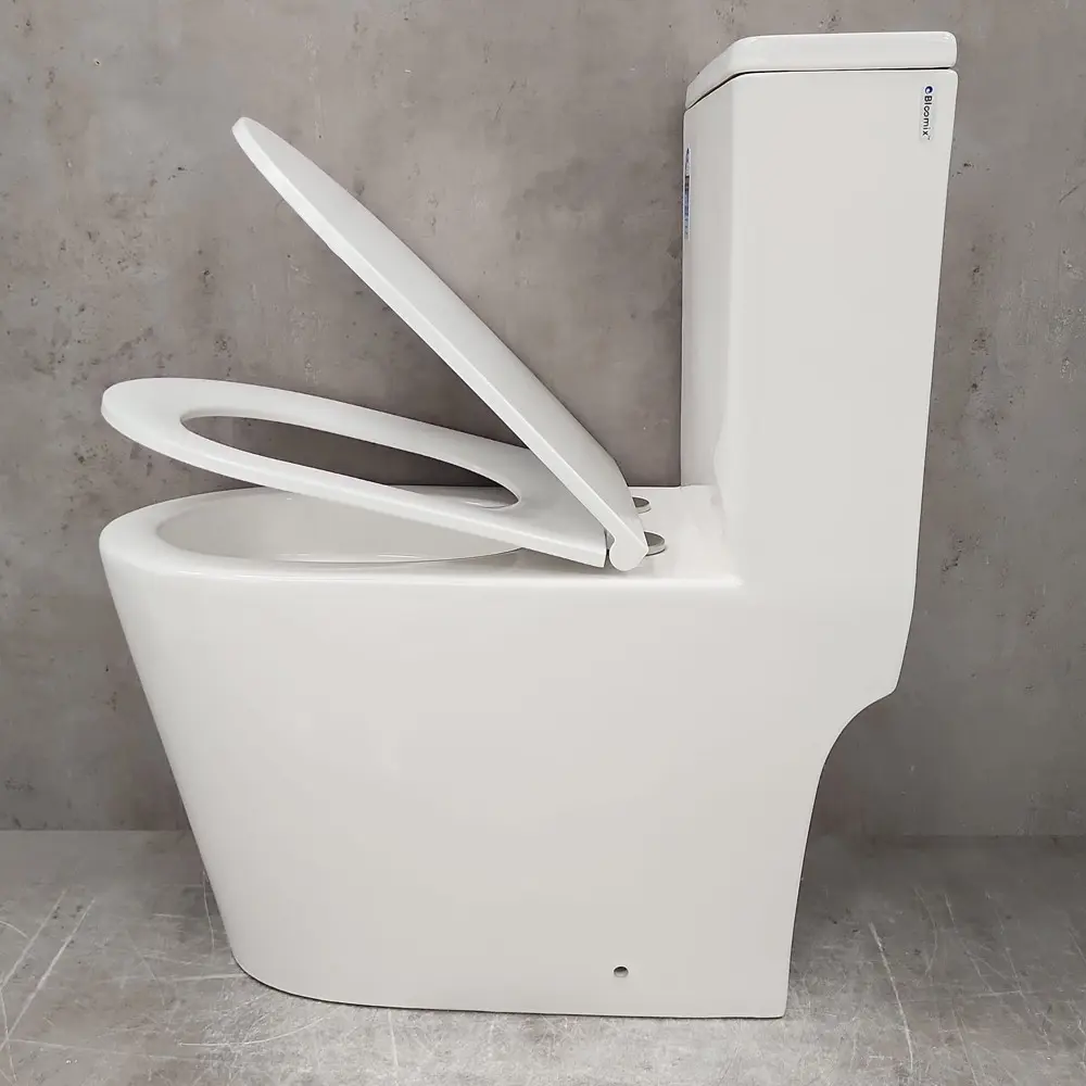 Фото 9 Унитаз Bloomix S-Line 2325T/UF1 Ceramic+ моноблок безободковый торнадо Фото 9 Унитаз Bloomix S-Line 2325T/UF1 Ceramic+ моноблок безободковый торнадо