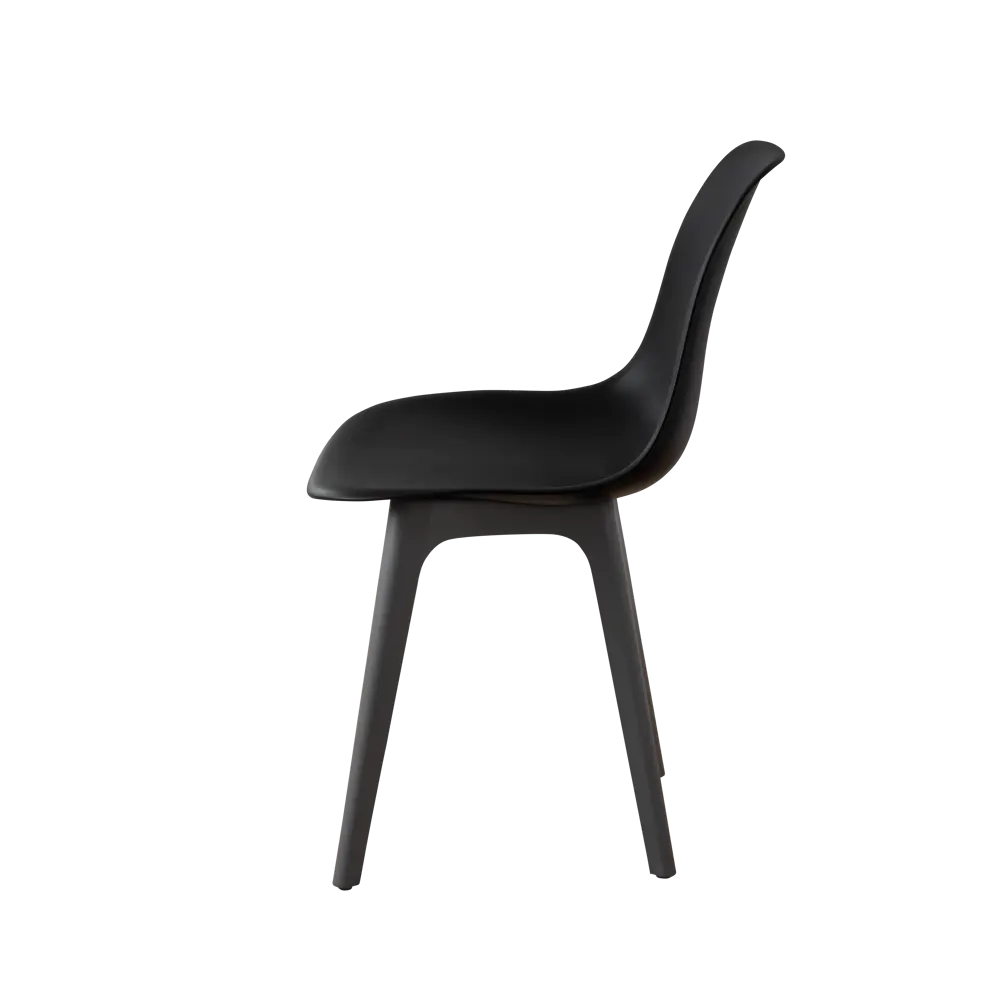 Фото 5 Стул Derstuhl Plast dark grey DSL044.310.2 45x82x46 см полипропилен цвет черный Фото 5 Стул Derstuhl Plast dark grey DSL044.310.2 45x82x46 см полипропилен цвет черный