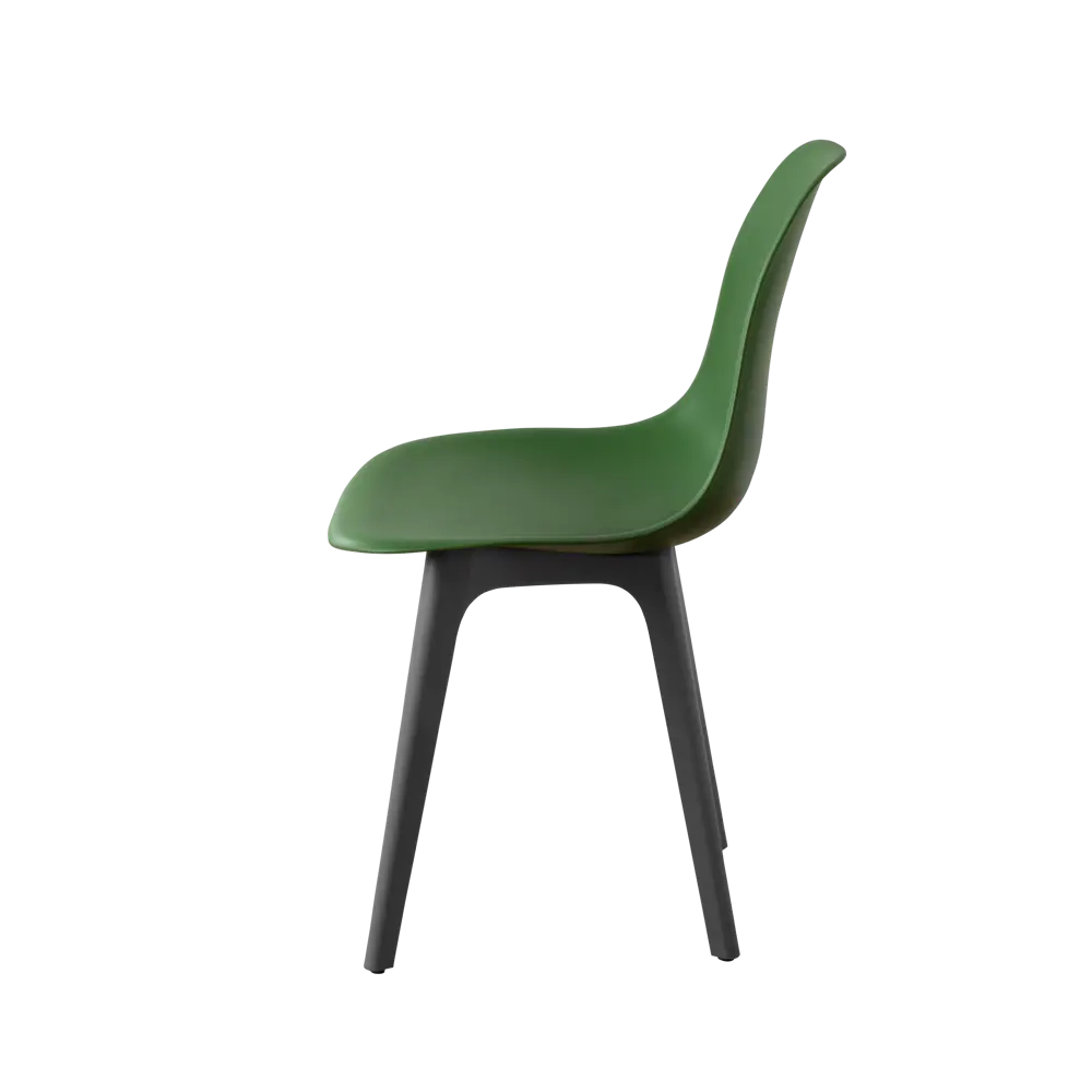 Фото 5 Стул Derstuhl Plast dark grey DSL044.316.4 45x82x46 см полипропилен цвет темно-зеленый Фото 5 Стул Derstuhl Plast dark grey DSL044.316.4 45x82x46 см полипропилен цвет темно-зеленый