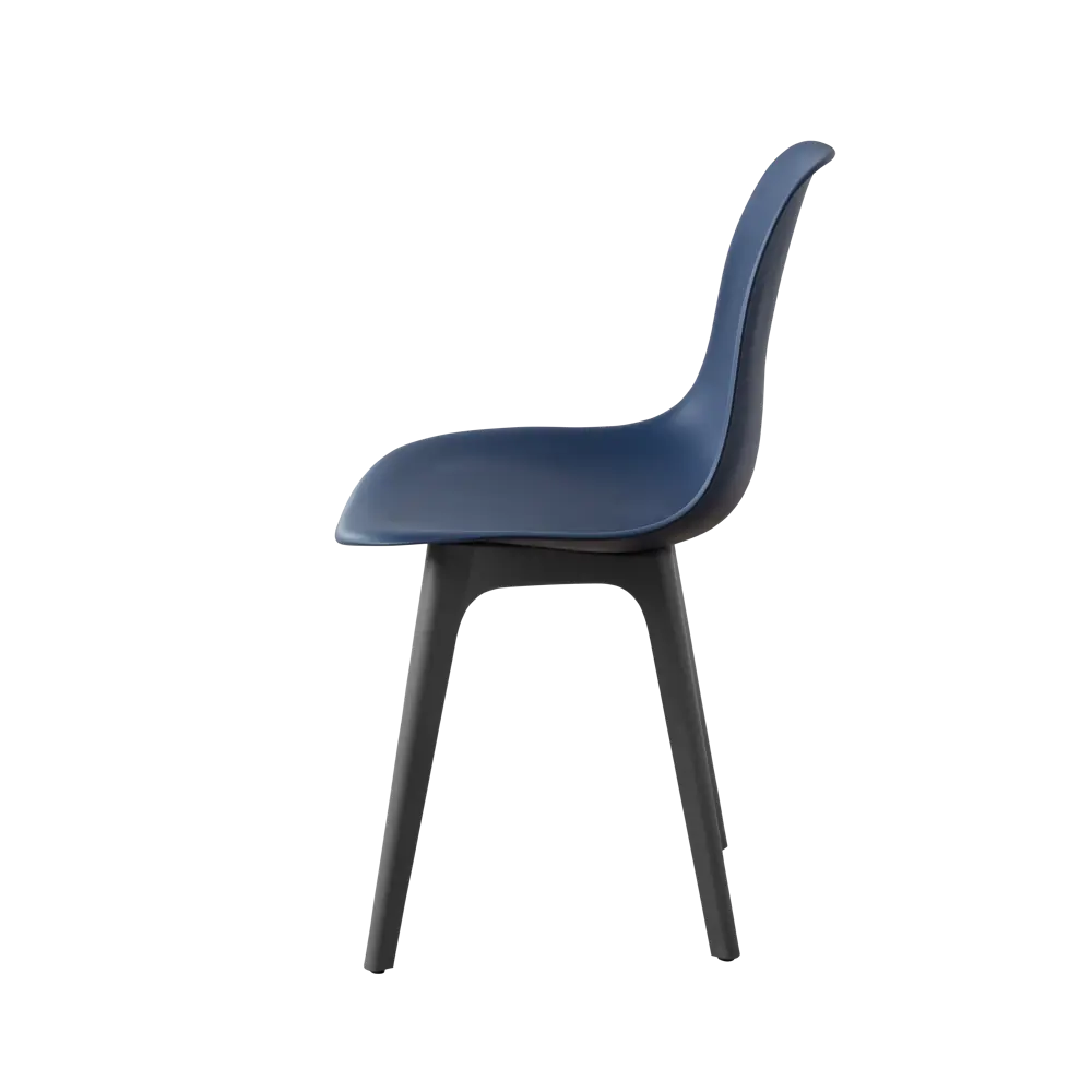Фото 5 Стул Derstuhl Plast dark grey DSL044.317.2 45x82x46 см полипропилен цвет темно-синий Фото 5 Стул Derstuhl Plast dark grey DSL044.317.2 45x82x46 см полипропилен цвет темно-синий