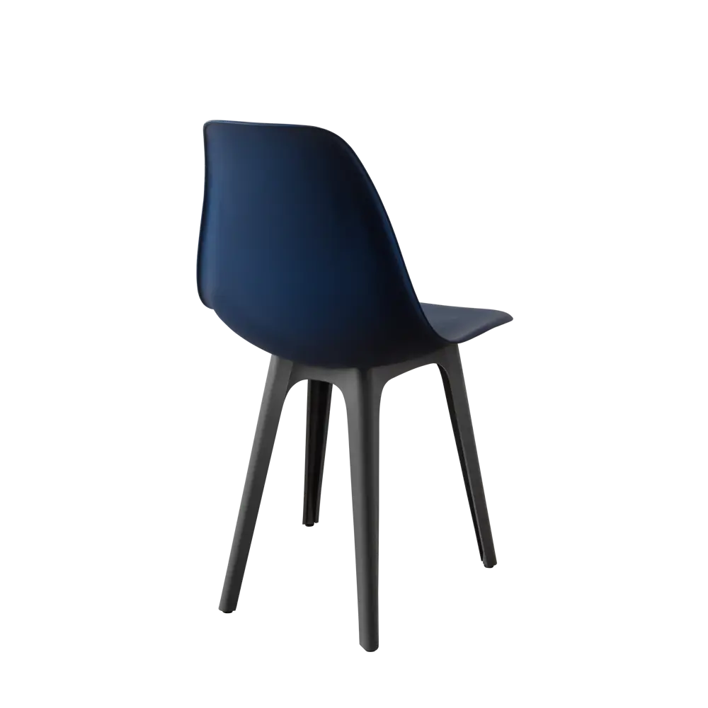 Фото 6 Стул Derstuhl Plast dark grey DSL044.317.2 45x82x46 см полипропилен цвет темно-синий Фото 6 Стул Derstuhl Plast dark grey DSL044.317.2 45x82x46 см полипропилен цвет темно-синий