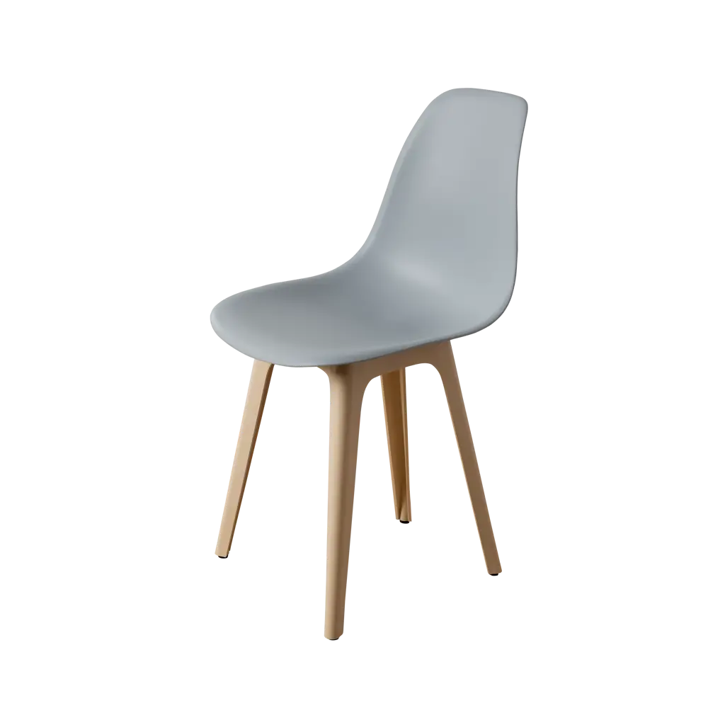 Фото 3 Стул Derstuhl Plast beige DSL044.402.2 45x82x46 см полипропилен цвет светло-серый Фото 3 Стул Derstuhl Plast beige DSL044.402.2 45x82x46 см полипропилен цвет светло-серый