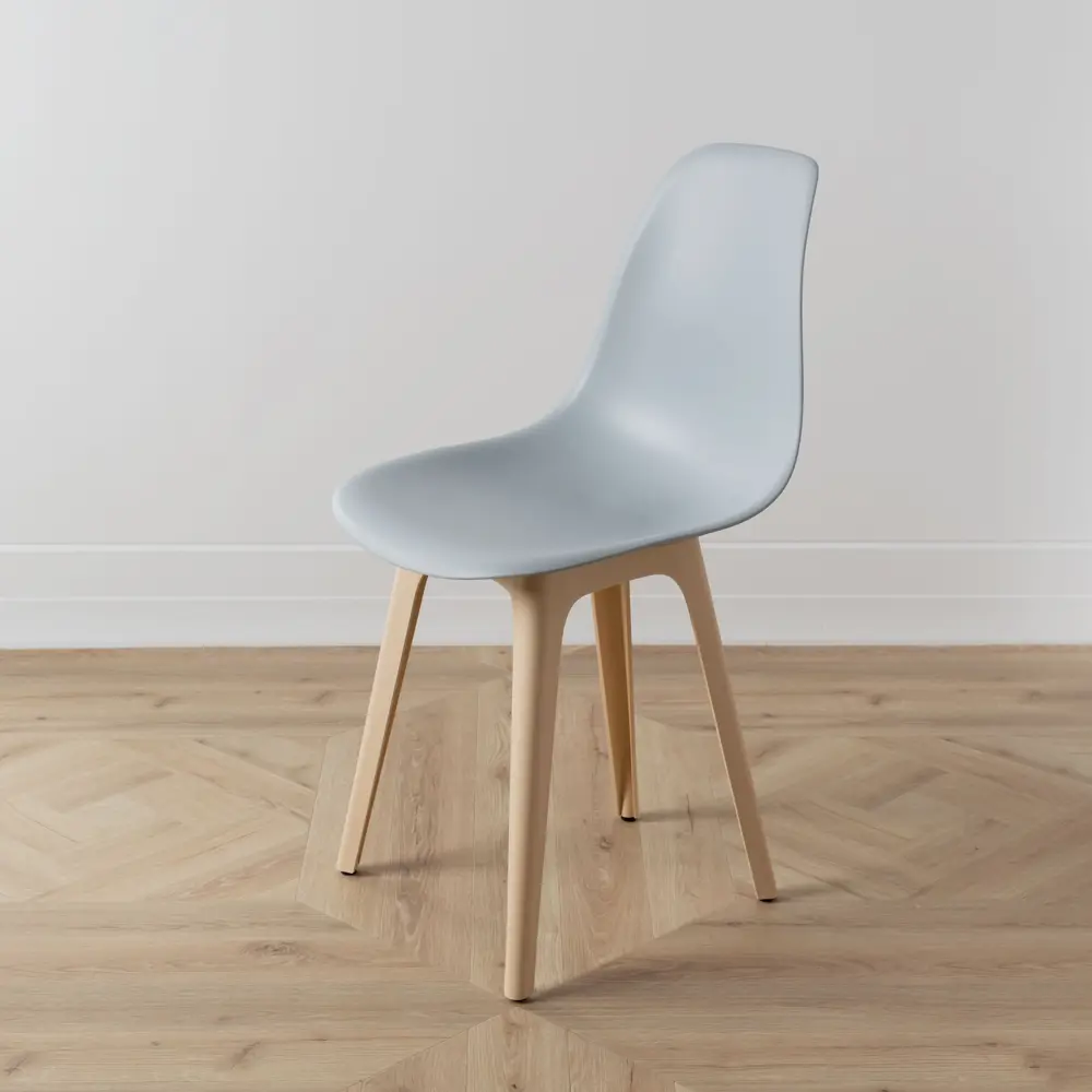Фото 7 Стул Derstuhl Plast beige DSL044.402.2 45x82x46 см полипропилен цвет светло-серый Фото 7 Стул Derstuhl Plast beige DSL044.402.2 45x82x46 см полипропилен цвет светло-серый