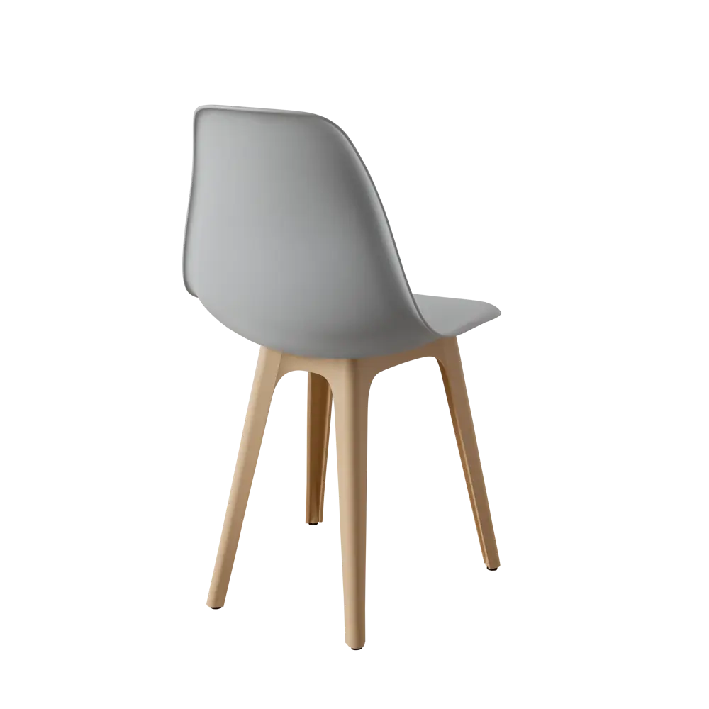 Фото 6 Стул Derstuhl Plast beige DSL044.402.4 45x82x46 см полипропилен цвет светло-серый Фото 6 Стул Derstuhl Plast beige DSL044.402.4 45x82x46 см полипропилен цвет светло-серый