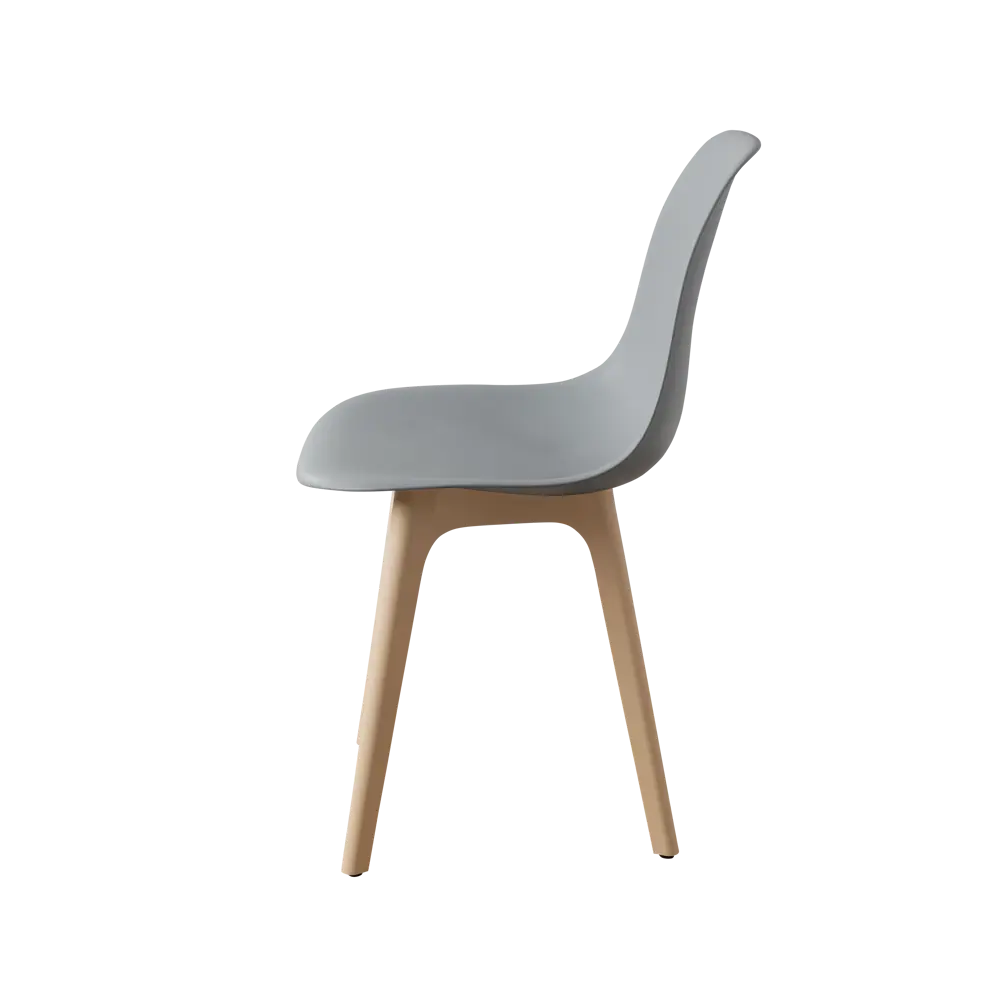 Фото 4 Стул Derstuhl Plast beige DSL044.402 45x82x46 см полипропилен цвет светло-серый Фото 4 Стул Derstuhl Plast beige DSL044.402 45x82x46 см полипропилен цвет светло-серый