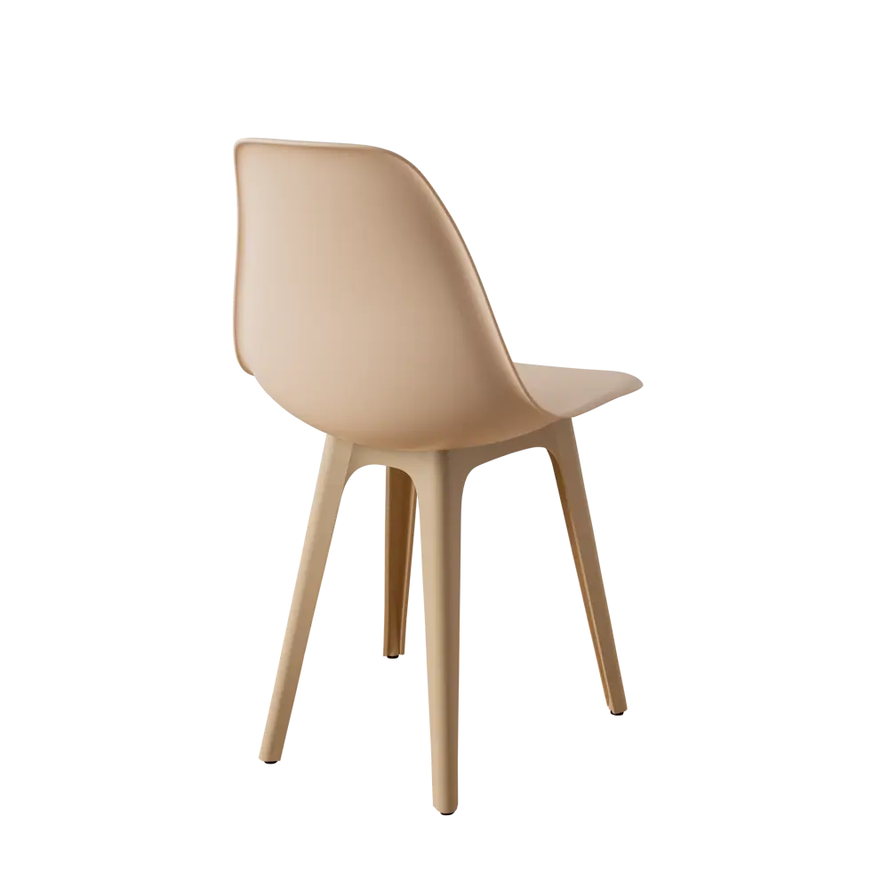 Фото 6 Стул Derstuhl Plast beige DSL044.414.2 45x82x46 см полипропилен цвет бежевый Фото 6 Стул Derstuhl Plast beige DSL044.414.2 45x82x46 см полипропилен цвет бежевый