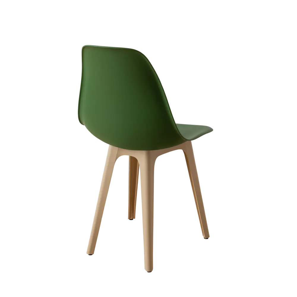 Фото 6 Стул Derstuhl Plast beige DSL044.416.4 45x82x46 см полипропилен цвет темно-зеленый Фото 6 Стул Derstuhl Plast beige DSL044.416.4 45x82x46 см полипропилен цвет темно-зеленый