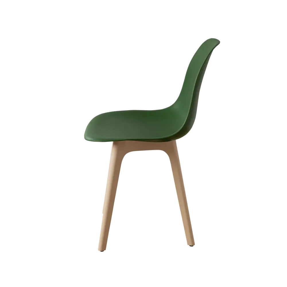 Фото 5 Стул Derstuhl Plast beige DSL044.416.4 45x82x46 см полипропилен цвет темно-зеленый Фото 5 Стул Derstuhl Plast beige DSL044.416.4 45x82x46 см полипропилен цвет темно-зеленый