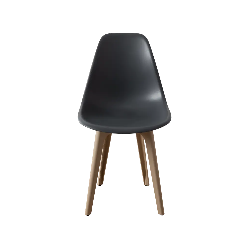 Фото 4 Стул Derstuhl Plast dark beige DSL044.503.2 45x82x46 см полипропилен цвет темно-серый Фото 4 Стул Derstuhl Plast dark beige DSL044.503.2 45x82x46 см полипропилен цвет темно-серый