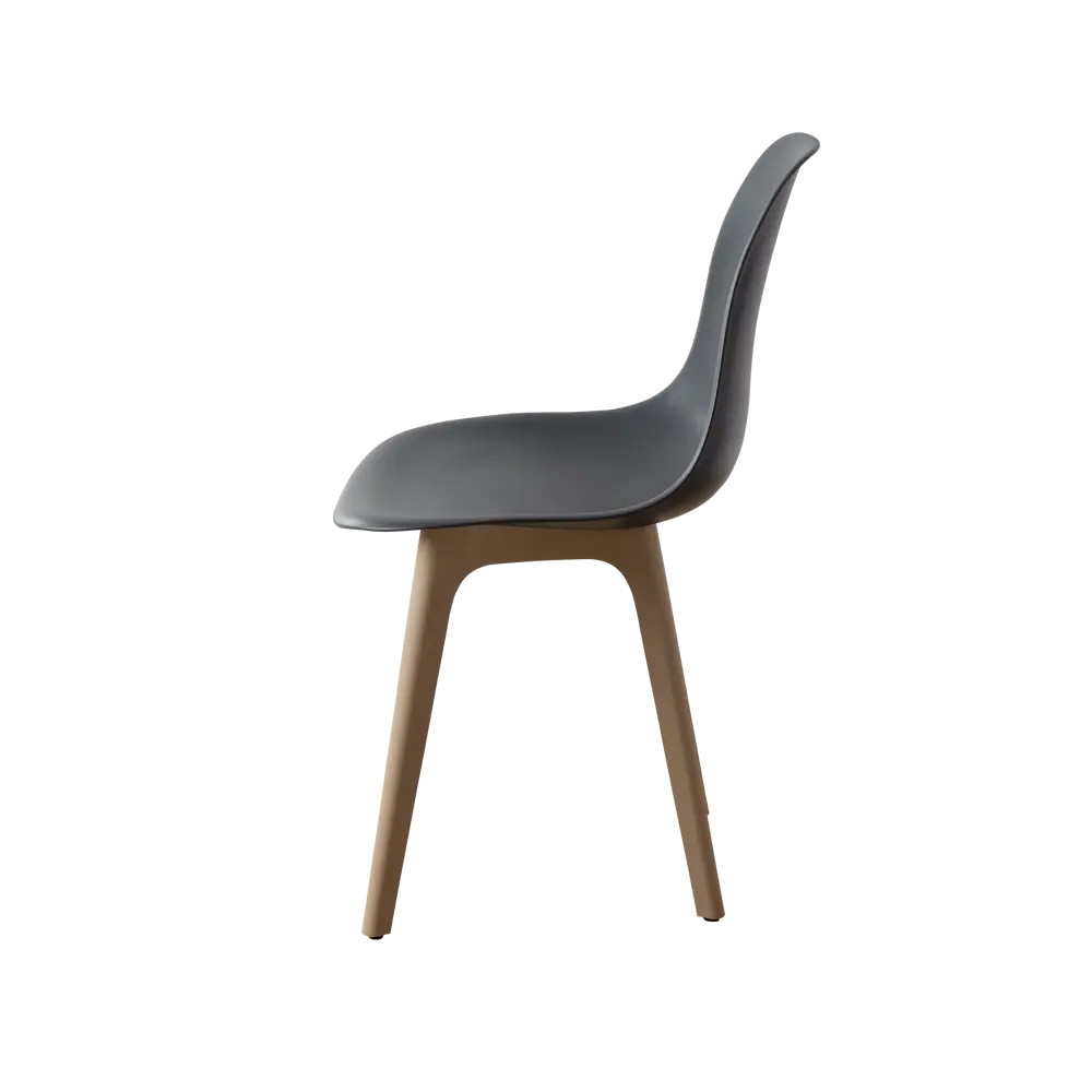 Фото 5 Стул Derstuhl Plast dark beige DSL044.503.4 45x82x46 см полипропилен цвет темно-серый Фото 5 Стул Derstuhl Plast dark beige DSL044.503.4 45x82x46 см полипропилен цвет темно-серый