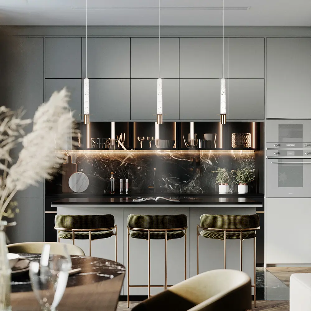 Фото 10 Светильник подвесной светодиодный Loft It Lava 10361d 2 м² нейтральный белый свет цвет белый/золотой Фото 10 Светильник подвесной светодиодный Loft It Lava 10361d 2 м² нейтральный белый свет цвет белый/золотой