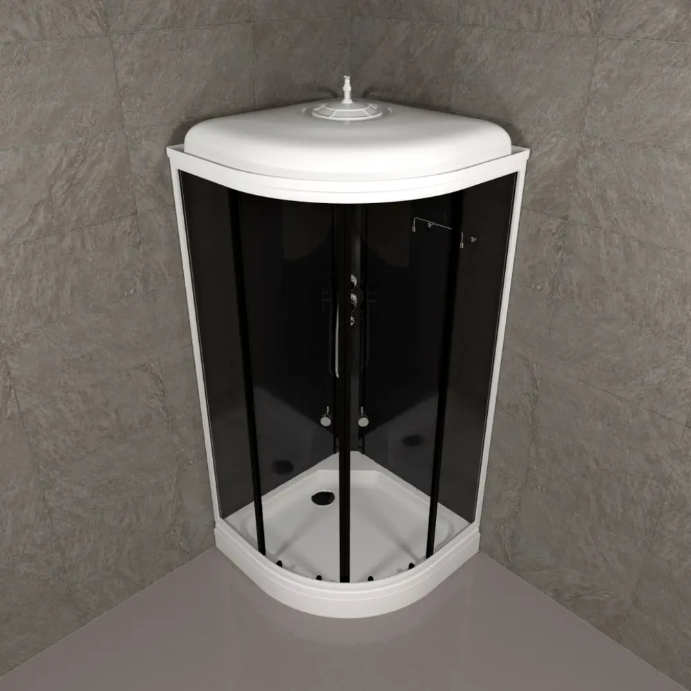 Фото 10 Душевая кабина Doccia DC0000064609 низкий поддон 90х90см