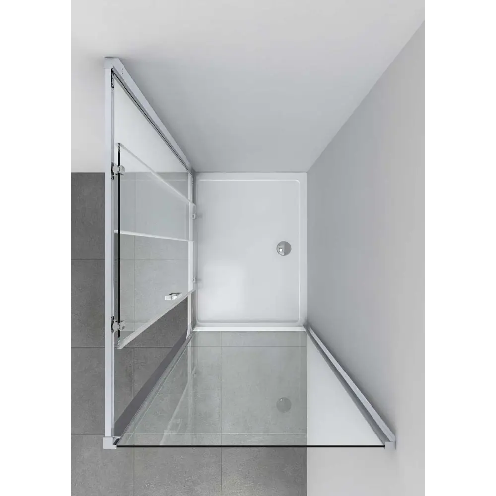 Фото 6 Душевой уголок Vincea Alpha VSR-3AL8015CL 150x80x190 профиль хром, стекло прозрачное