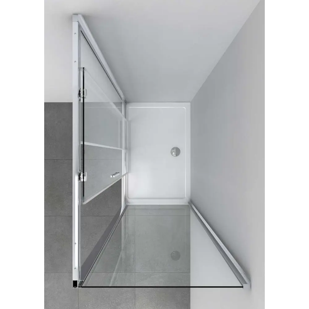 Фото 2 Душевой уголок Vincea Soft VSR-3SO9012CL 120x90x195 профиль хром, стекло прозрачное