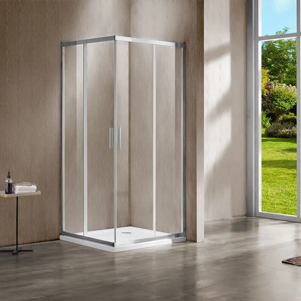 Фото 2 Душевой уголок Vincea Garda VSS-1G8012CL 120x80x190 профиль хром, стекло прозрачное Фото 2 Душевой уголок Vincea Garda VSS-1G8012CL 120x80x190 профиль хром, стекло прозрачное