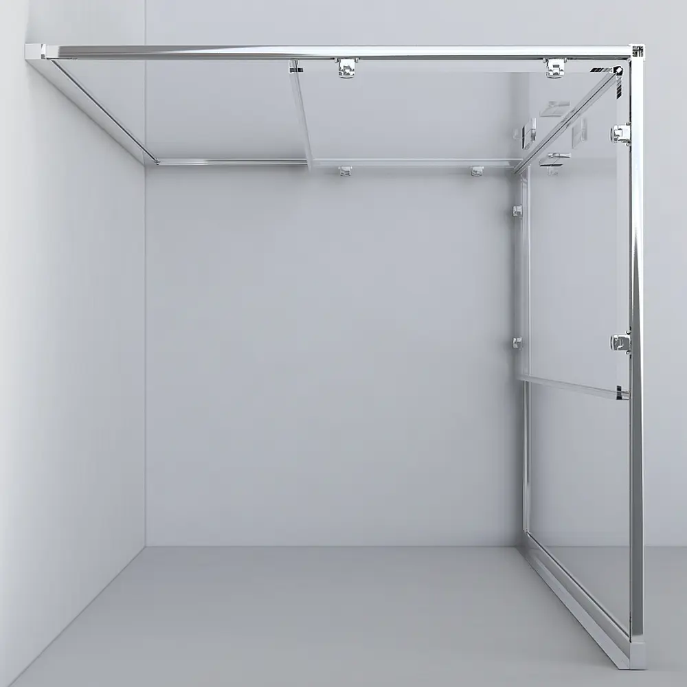 Фото 4 Душевой уголок Vincea Garda VSS-1G9012CL 120x90x190 профиль хром, стекло прозрачное