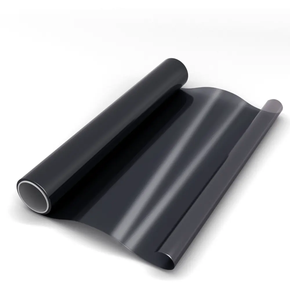 Фото Пленка самоклеящаяся для стекла Controltek Matte frost black 4 mil 0.6x10 м цвет черный Фото Пленка самоклеящаяся для стекла Controltek Matte frost black 4 mil 0.6x10 м цвет черный