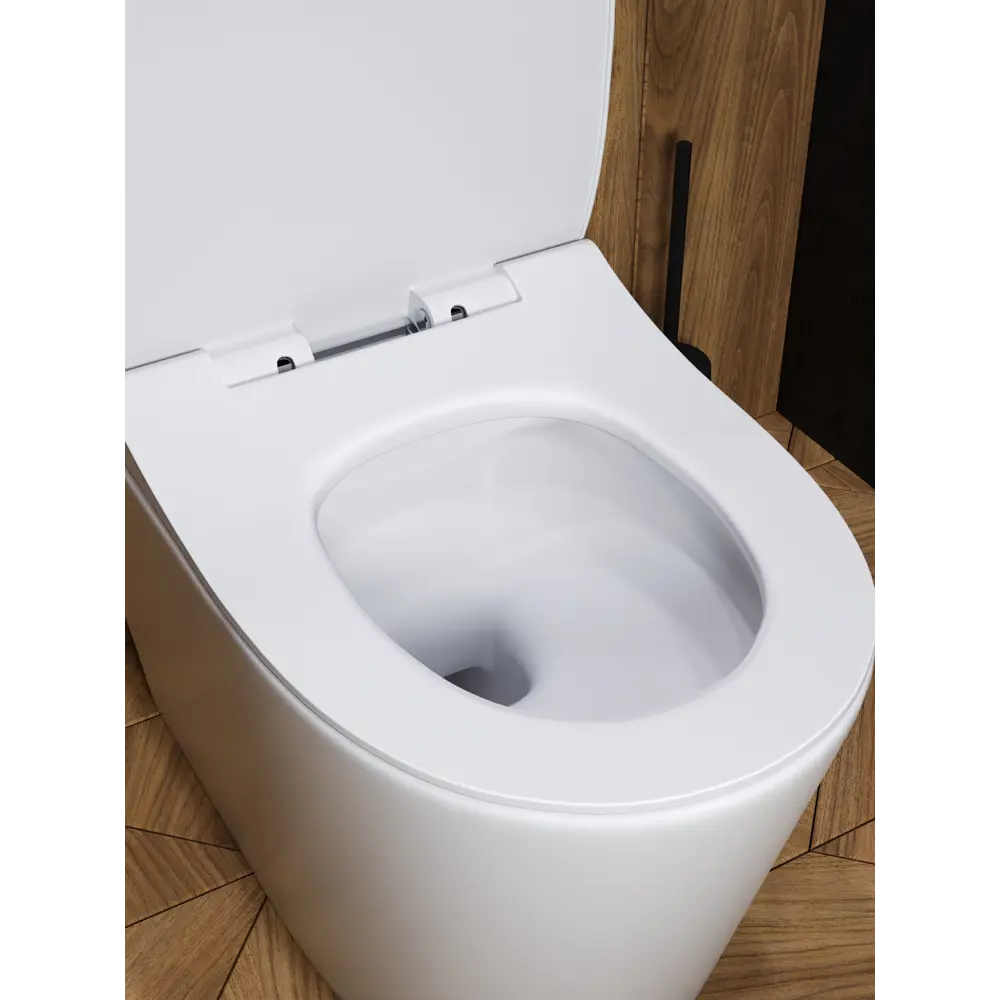 Фото 8 Унитаз-компакт Watersense Rita безободковый моноблок с быстросъемным сиденьем микролифт Фото 8 Унитаз-компакт Watersense Rita безободковый моноблок с быстросъемным сиденьем микролифт