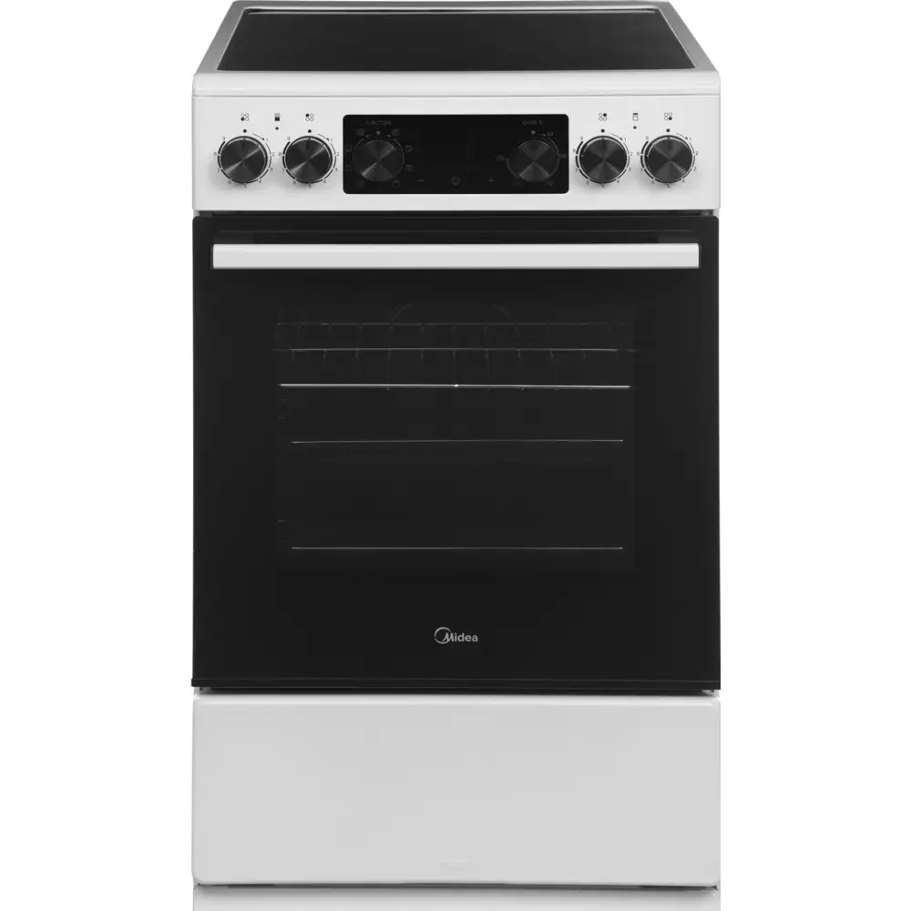 Фото 2 Кухонная плита Midea MFO-D4E20T9E 55x93x68 см цвет белый Фото 2 Кухонная плита Midea MFO-D4E20T9E 55x93x68 см цвет белый