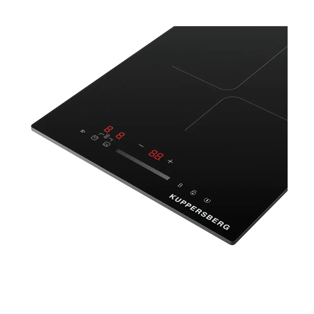 Фото 4 Электрическая варочная панель Kuppersberg ICI 316 28.8 см 2 конфорки цвет черный