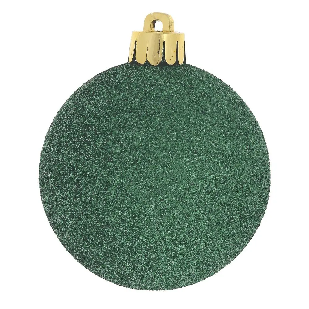 Фото 9 Набор елочных шаров 812940 6 см пвх зеленый 40 шт Фото 9 Набор елочных шаров 812940 6 см пвх зеленый 40 шт