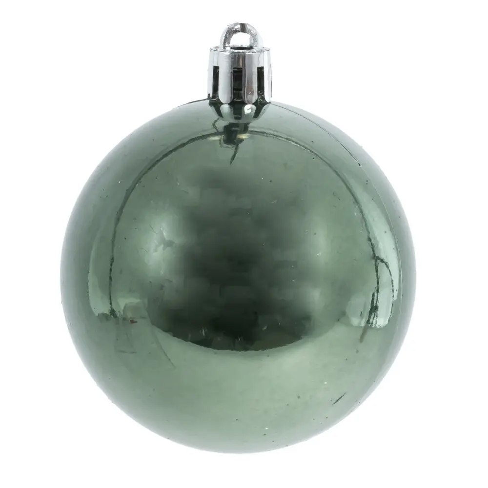 Фото 2 Набор елочных шаров 807875 6 см пвх зеленый 35 шт Фото 2 Набор елочных шаров 807875 6 см пвх зеленый 35 шт