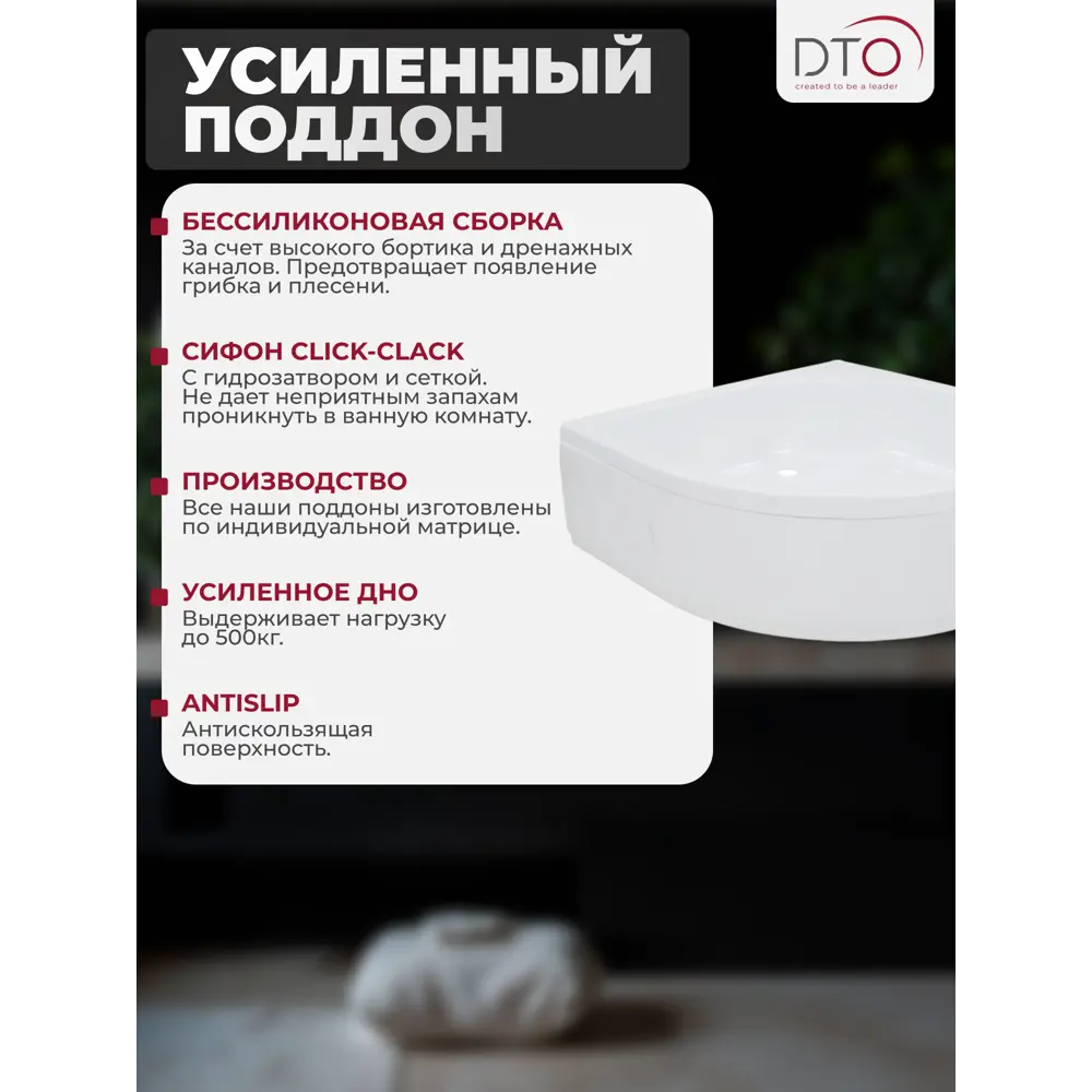 Фото 6 Душевая кабина с гидромассажем Dto NS/LM790GM 90x90x215 средний поддон, стекло матовое, универсальная