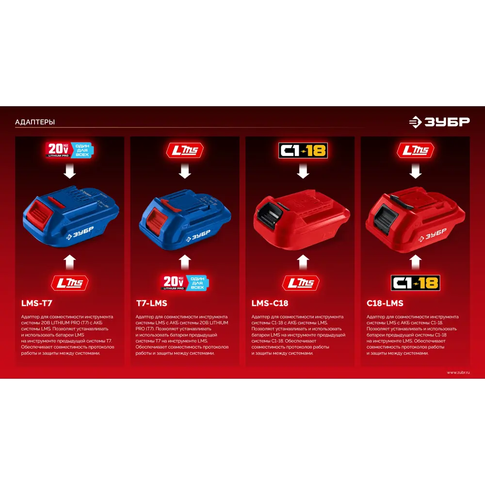 Фото 18 Аккумулятор Зубр АКБ-20-4, 20 В Li-Ion 4 Ач Фото 18 Аккумулятор Зубр АКБ-20-4, 20 В Li-Ion 4 Ач