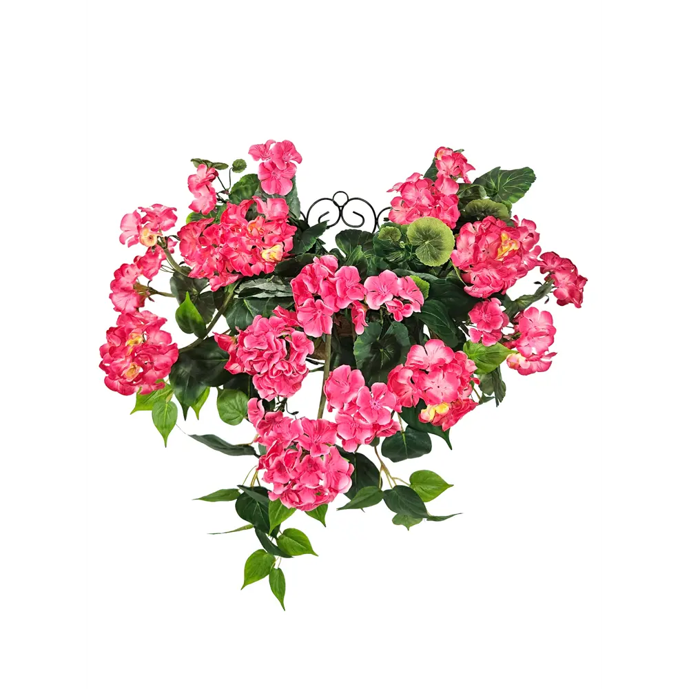 Фото 6 Искусственное растение Фитопарк Герань густая в кашпо 35 см Фото 6 Искусственное растение Фитопарк Герань густая в кашпо 35 см