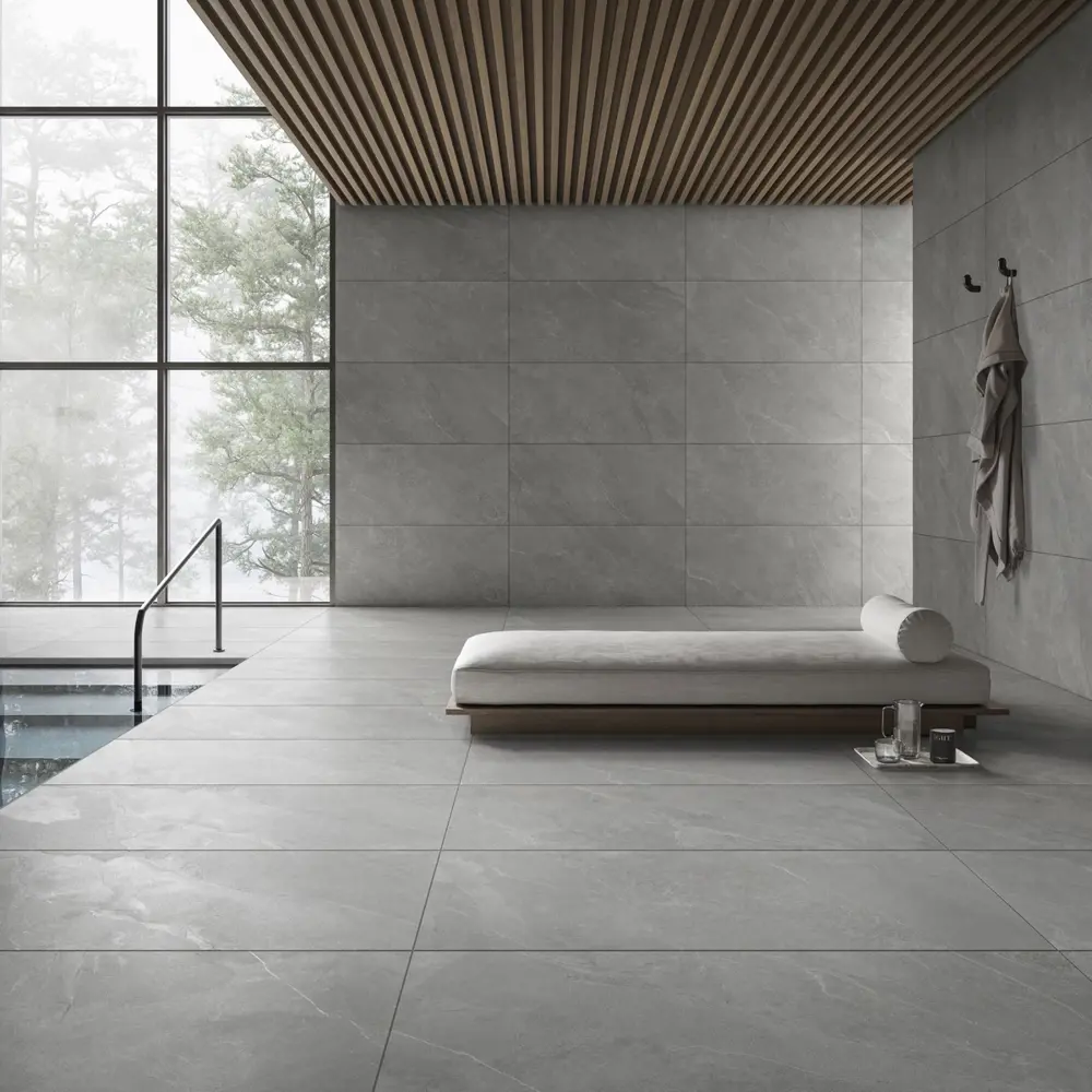 Фото Керамогранит Vitra Ardestone K948700R0001VTER 60x120см цвет серый Фото Керамогранит Vitra Ardestone K948700R0001VTER 60x120см цвет серый