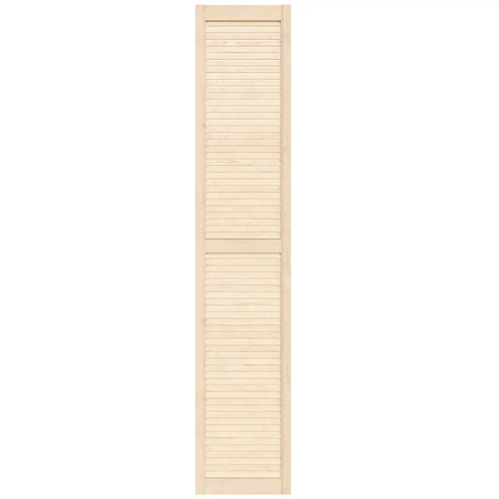 Фото Дверь жалюзийная деревянная Timber&style 202.5х44.4 см сосна Экстра Фото Дверь жалюзийная деревянная Timber&style 202.5х44.4 см сосна Экстра