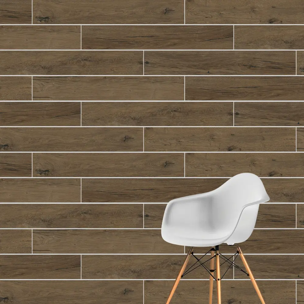 Фото 2 Керамогранит Vitra Craftwood 20x120 K947904R0001VTEP 20x120см цвет темно-коричневый Фото 2 Керамогранит Vitra Craftwood 20x120 K947904R0001VTEP 20x120см цвет темно-коричневый