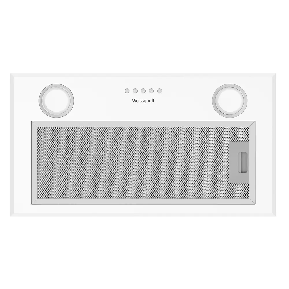 Фото 5 Вытяжка Weissgauff BOX 900 PB WH 52 см цвет белый