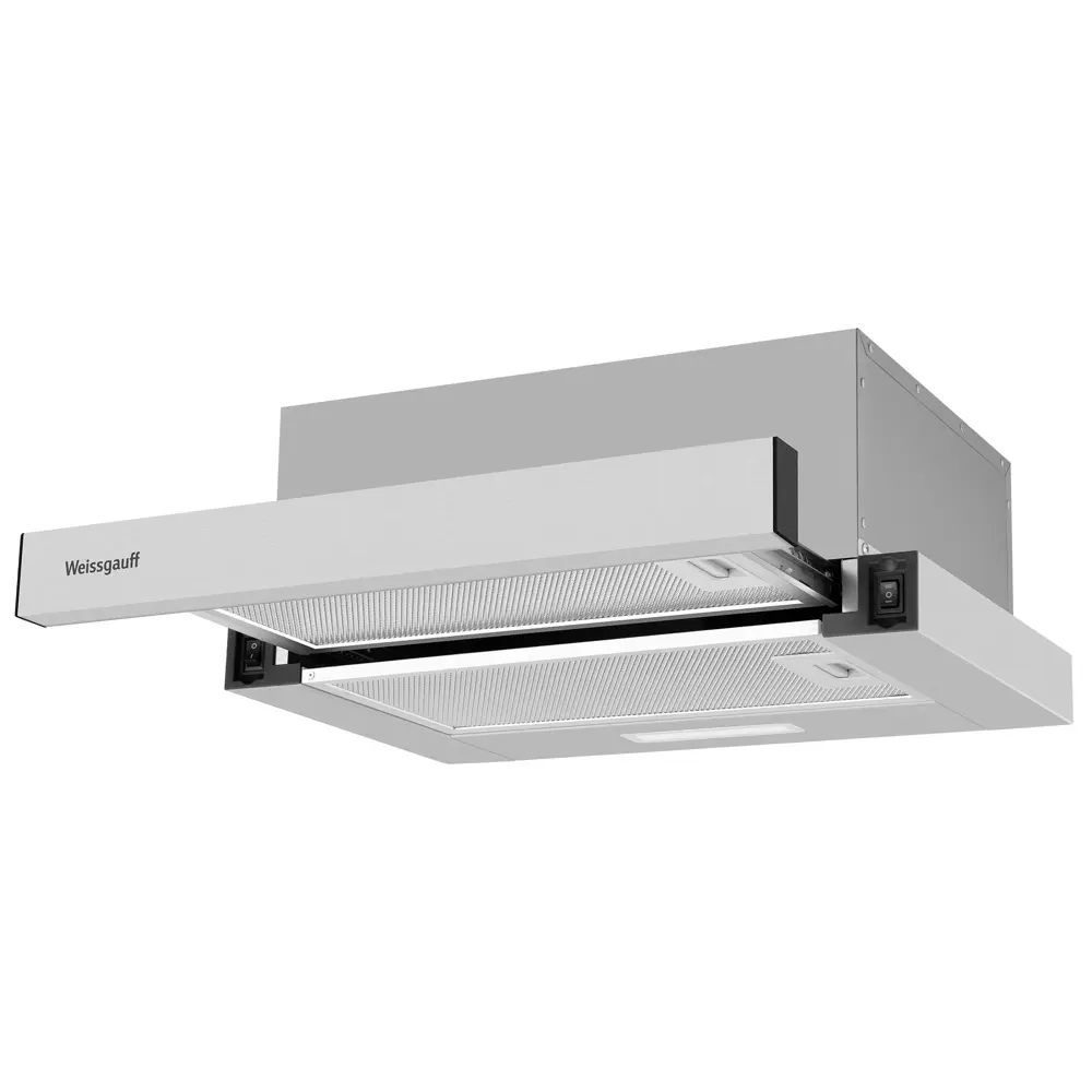 Фото 6 Вытяжка Weissgauff TEL 450 Inox 45 см цвет серый / серебристый Фото 6 Вытяжка Weissgauff TEL 450 Inox 45 см цвет серый / серебристый