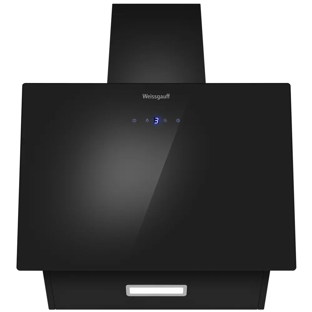 Фото 2 Вытяжка Weissgauff Yota 500 Touch Black Glass 49.5 см цвет черный