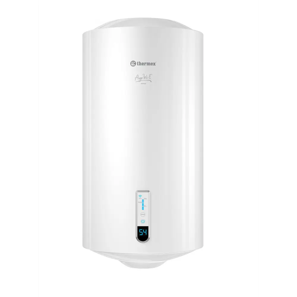 Фото Накопительный водонагреватель электрический 100 л Thermex Auga 100 v wi-fi 1.5 кВт эмаль мокрый ТЭН Фото Накопительный водонагреватель электрический 100 л Thermex Auga 100 v wi-fi 1.5 кВт эмаль мокрый ТЭН