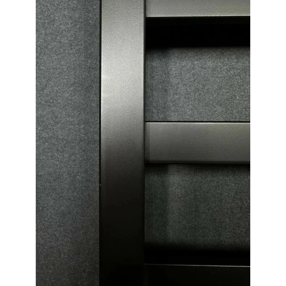 Фото 4 Полотенцесушитель электрический Aquardis 400x800 мм 250 Вт с терморегулятором Лесенка цвет черный матовый Фото 4 Полотенцесушитель электрический Aquardis 400x800 мм 250 Вт с терморегулятором Лесенка цвет черный матовый