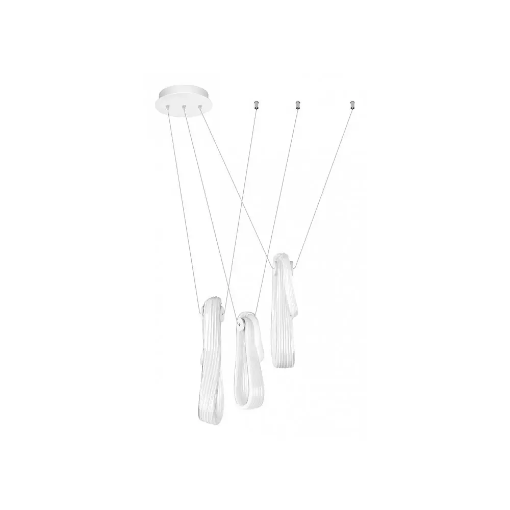 Фото Светильник подвесной светодиодный Loft It Series 10400/3 2 м² нейтральный белый свет цвет белый Фото Светильник подвесной светодиодный Loft It Series 10400/3 2 м² нейтральный белый свет цвет белый