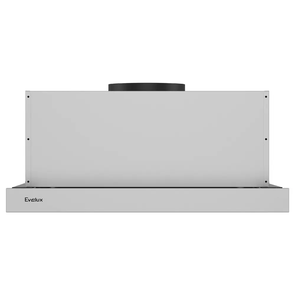 Фото 4 Телескопическая вытяжка Evelux tel 50 x 50 см цвет серый / серебристый