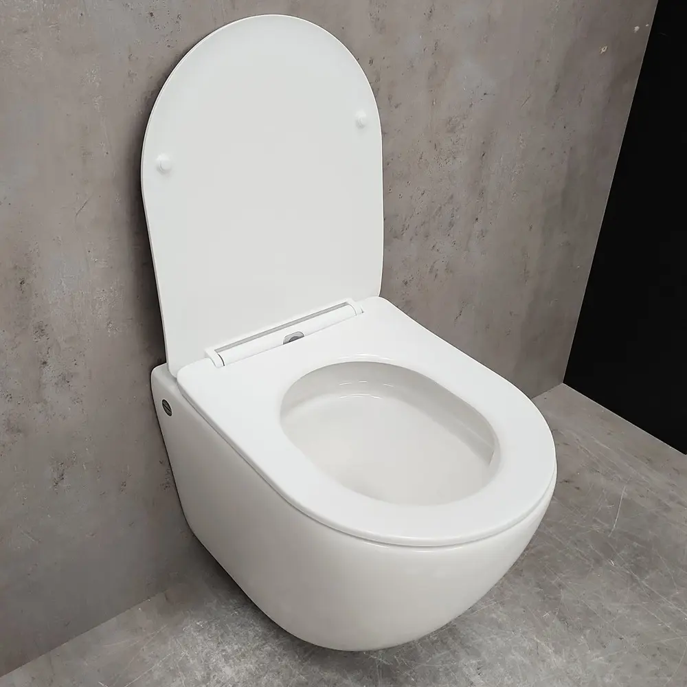 Фото 5 Комплект инсталляция Grohe 38811000 и унитазом Bloomix Trend 3.0 AD1203T/UF1 безободковый торнадо Ceramic с сиденьем Фото 5 Комплект инсталляция Grohe 38811000 и унитазом Bloomix Trend 3.0 AD1203T/UF1 безободковый торнадо Ceramic с сиденьем