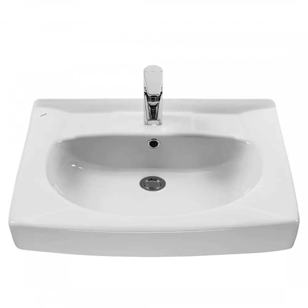 Фото 2 Раковина под стиральную машину Santek Пилот 60x50 см с кронштейнами и сифоном белая Фото 2 Раковина под стиральную машину Santek Пилот 60x50 см с кронштейнами и сифоном белая