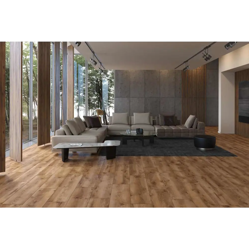 Фото Ламинат Alpine Floor Arteo Дуб Серенгети 33 класс толщина 10 мм с фаской 1.799 м², цена за упаковку Фото Ламинат Alpine Floor Arteo Дуб Серенгети 33 класс толщина 10 мм с фаской 1.799 м², цена за упаковку