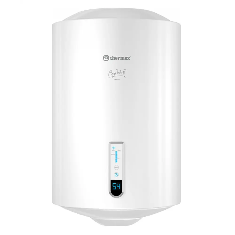 Фото Накопительный водонагреватель электрический 80 л Thermex Auga 80 v wi-fi 1.5 кВт эмаль мокрый ТЭН Фото Накопительный водонагреватель электрический 80 л Thermex Auga 80 v wi-fi 1.5 кВт эмаль мокрый ТЭН